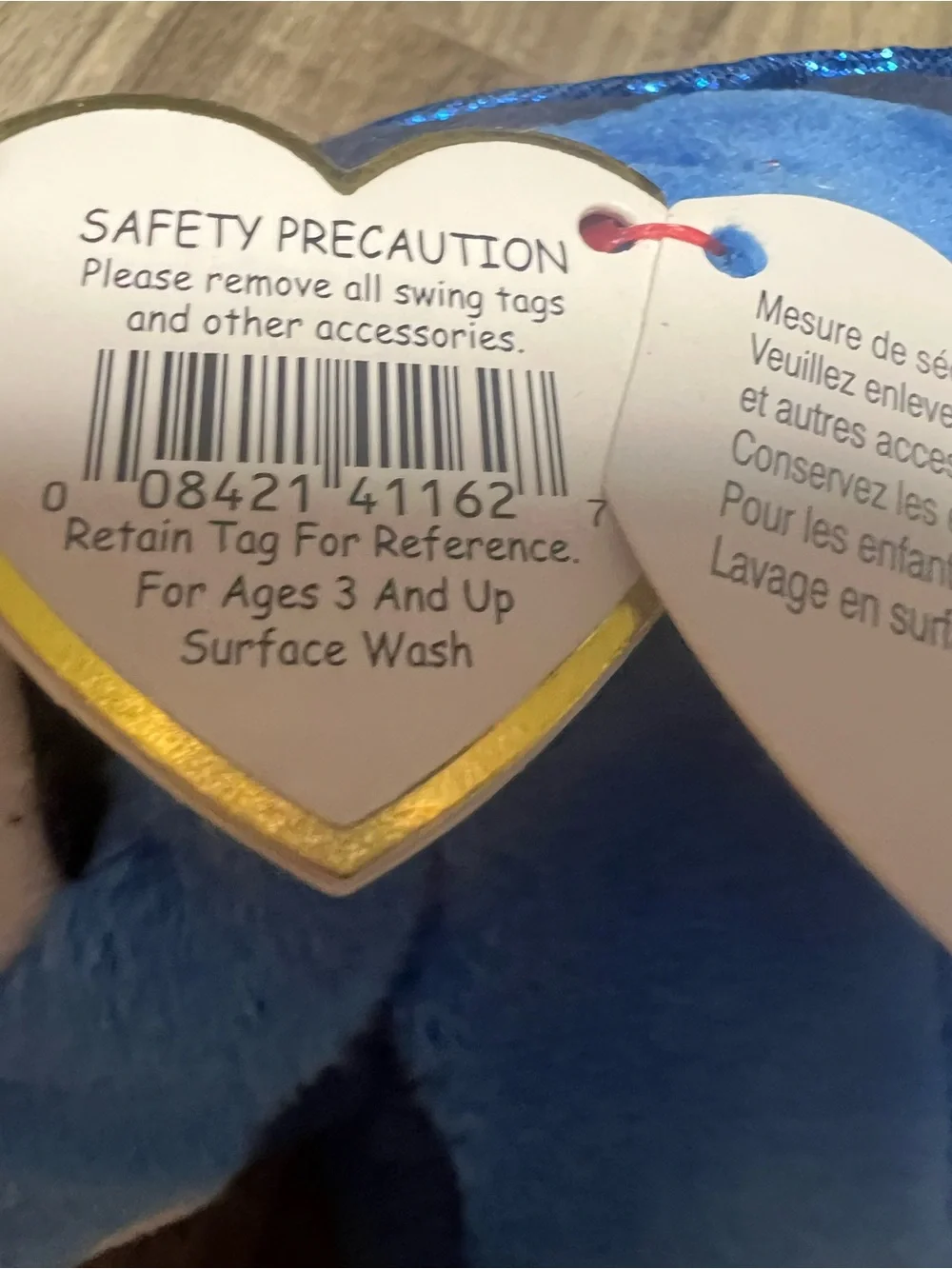 Ty Sparkle Dory Beanie Baby Disney Pixar 2016 Movie Plush Toy